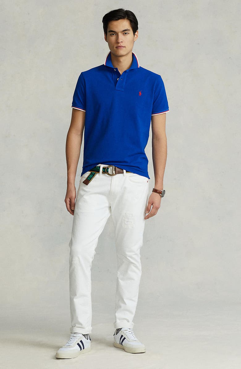 Polo Ralph Lauren Cotton Mesh Polo, Alternate, color, 