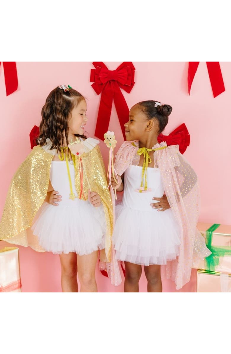 Sweet Wink Gingerbread Christmas Wand, Alternate, color, Gold