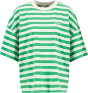 Barbour Abby Stripe Oversize Logo T-Shirt