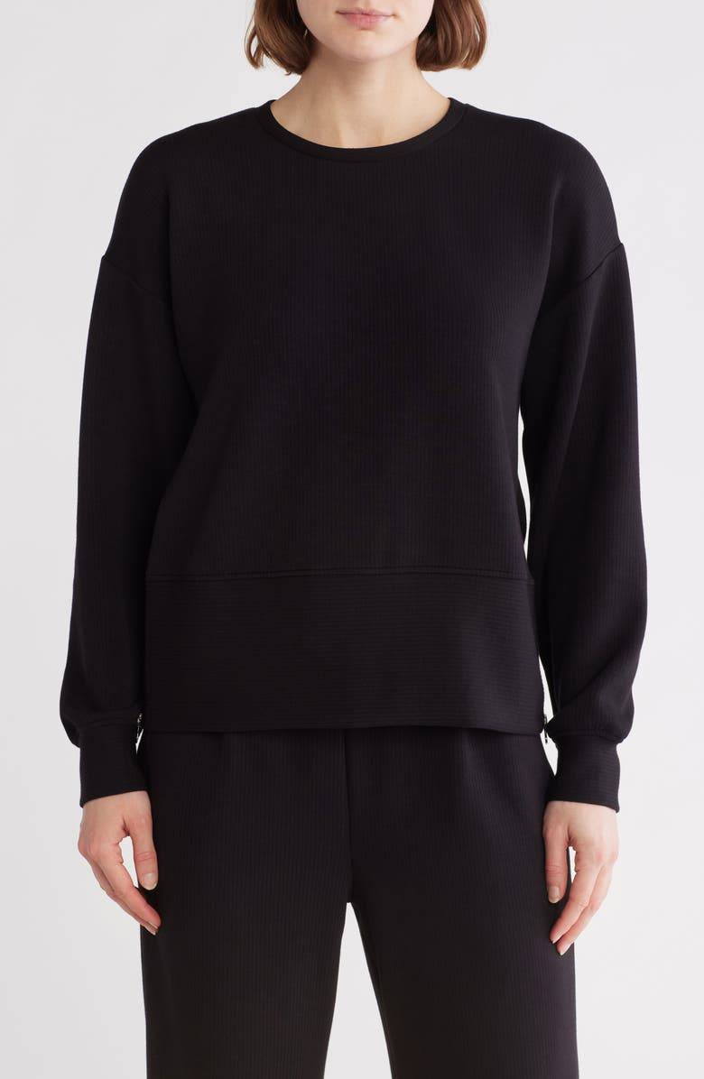 MARIKA Niki Side Seam Zipper Pullover, Main, color, 