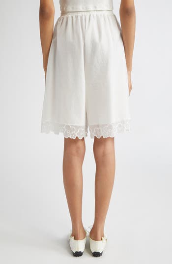 Cecilie Bahnsen Arya Nylon Bermuda Shorts | Nordstrom