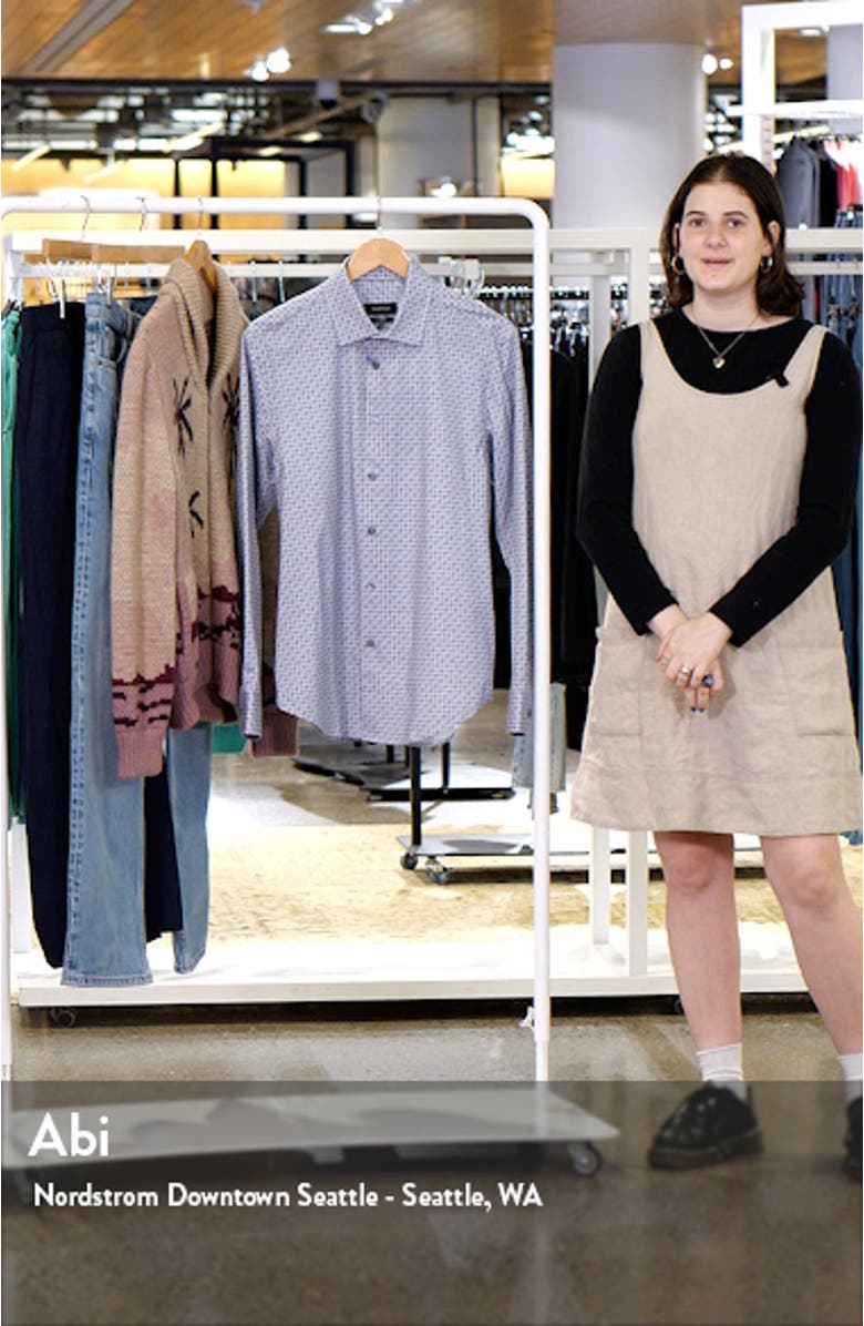 James OoohCotton<sup>®</sup> Mandala Print Button-Up Shirt, sales video thumbnail