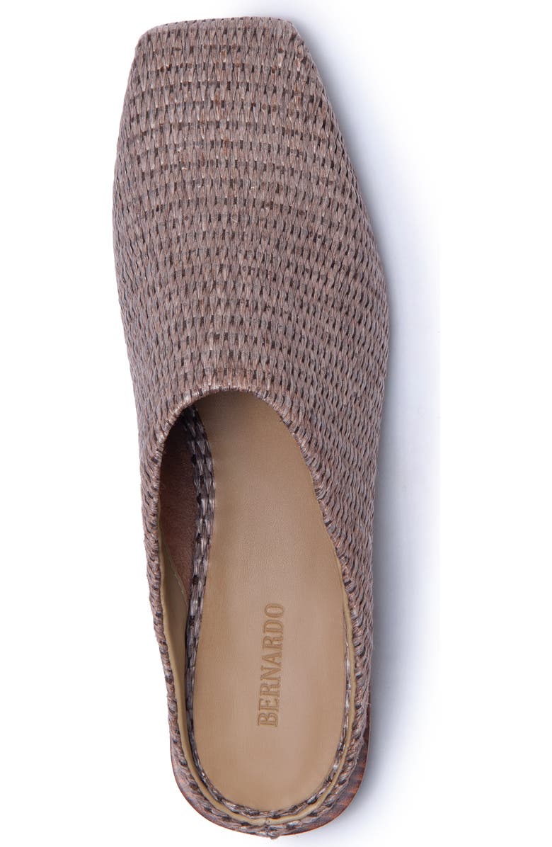 Bernardo Footwear Porto Mule, Alternate, color, Cocoa