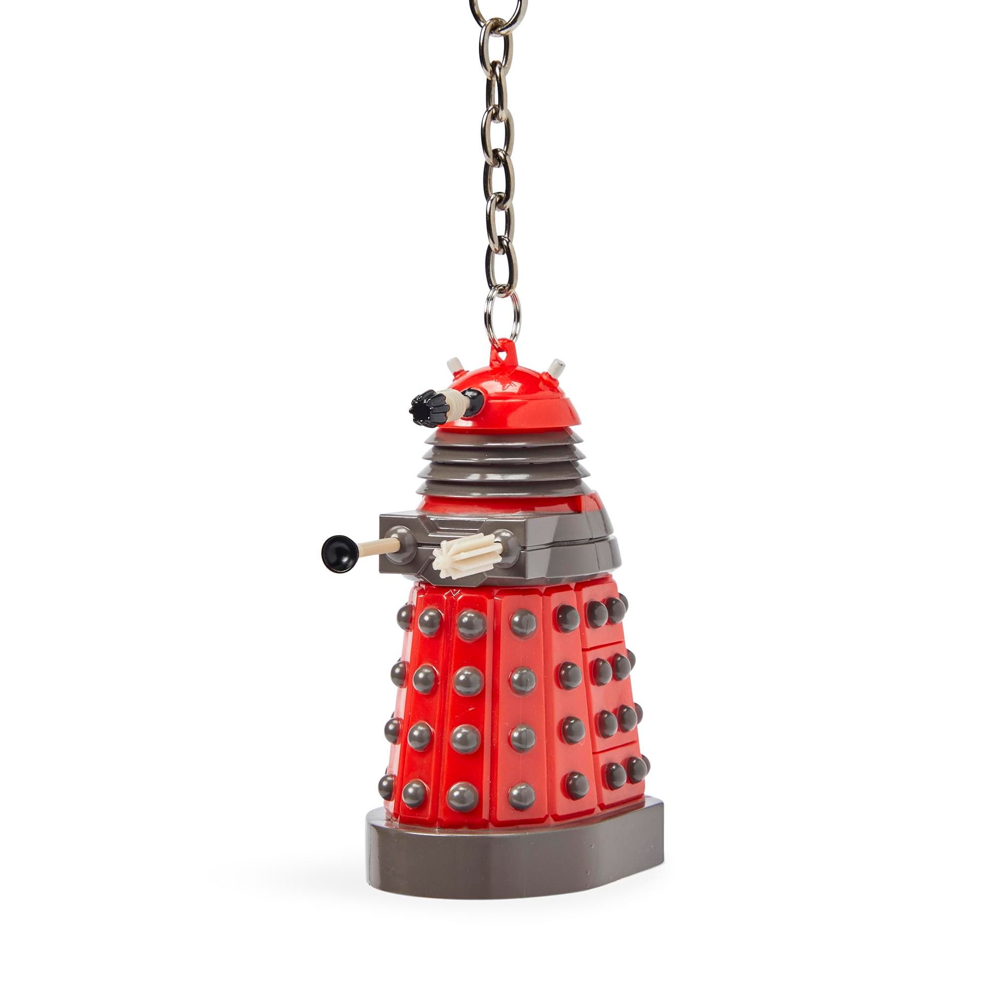 Toynk Doctor Who Red Dalek Keychain Flashlight, Alternate, color, Red