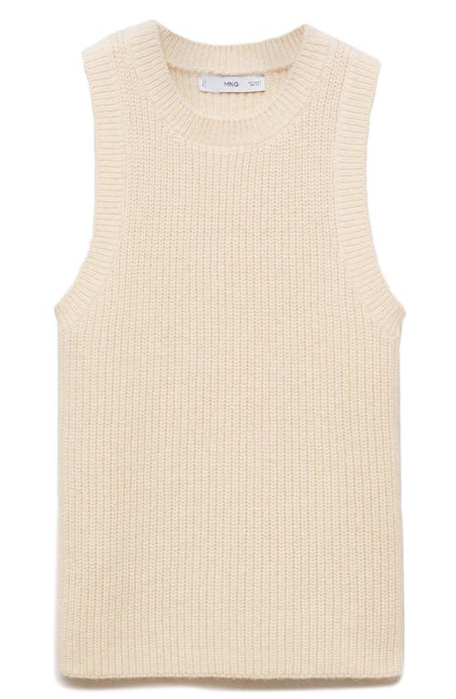 Mango Tappeito Cotton & Wool Sweater Vest