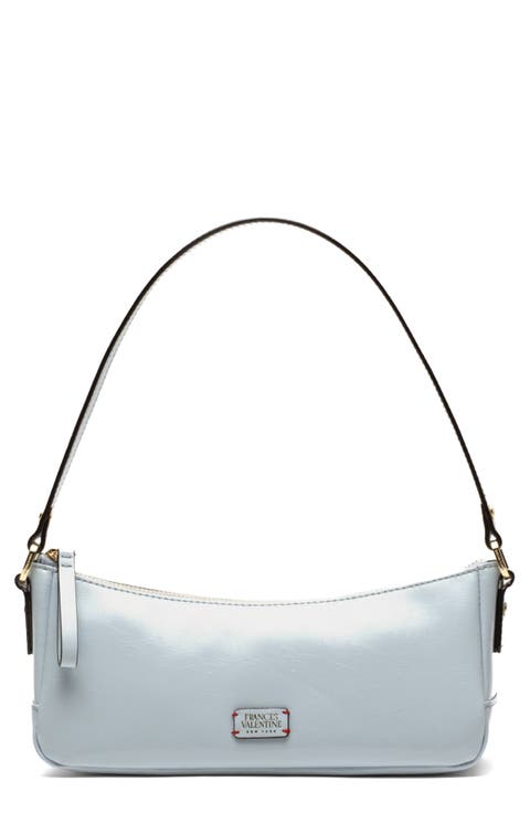 Mia Crinkled Leather Shoulder Bag