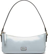 Frances Valentine Mia Crinkled Leather Shoulder Bag