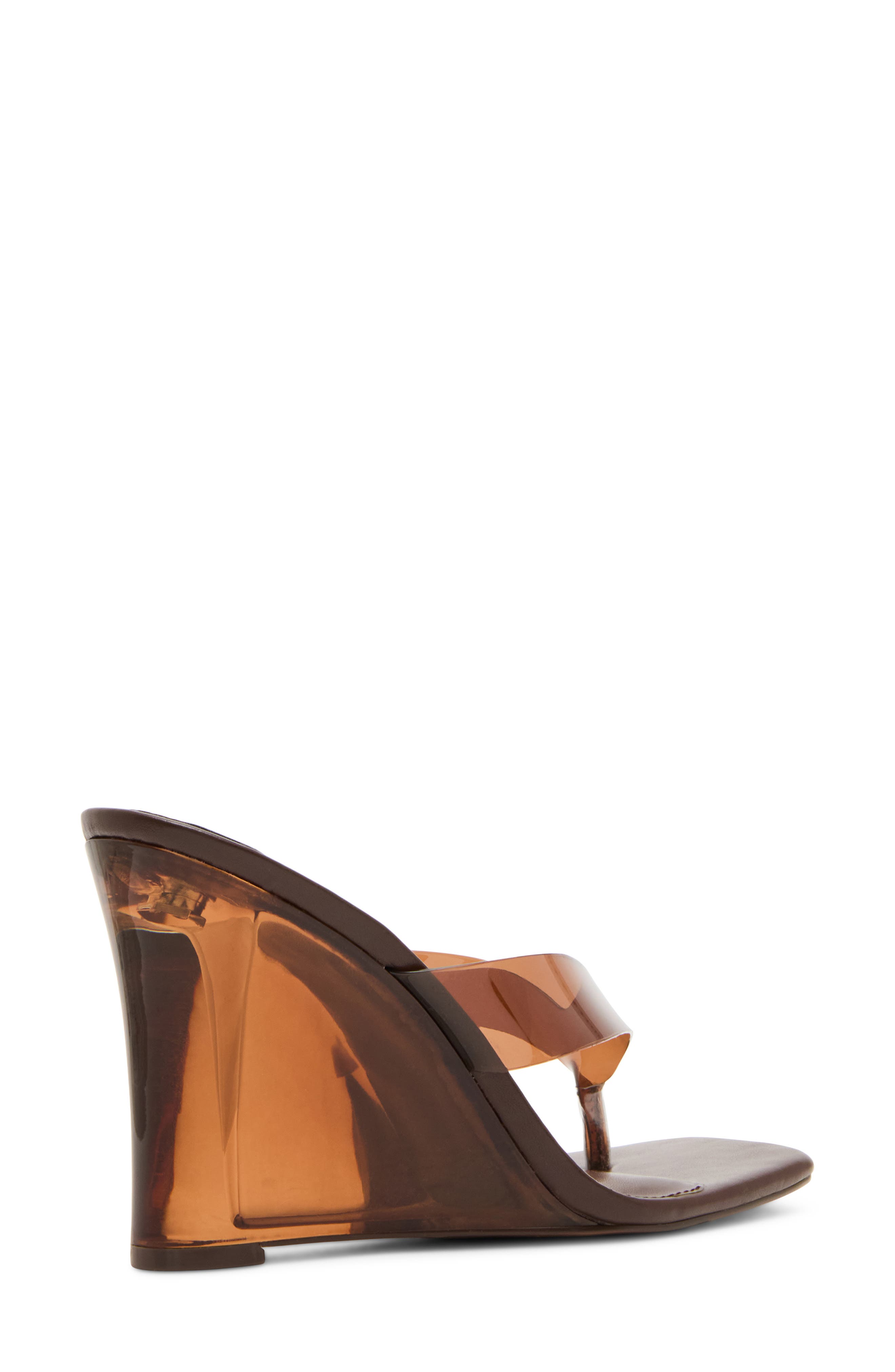 Katrine Wedge Flip Flop, Alternate, color, BROWN