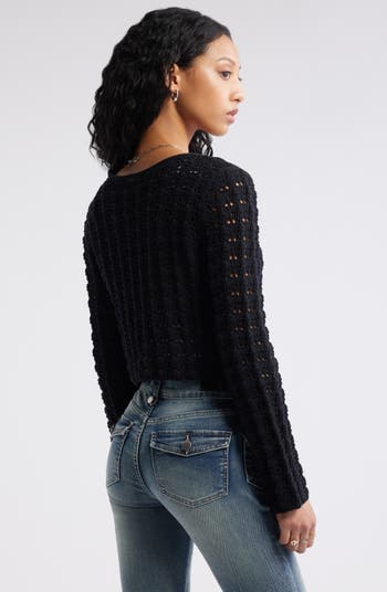 Fly Away Open Stitch Cardigan