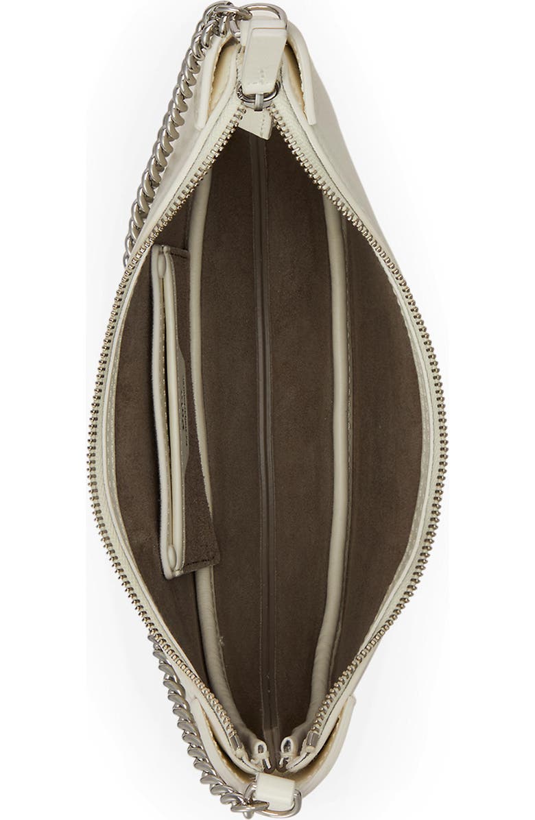 Polo Ralph Lauren Polo ID Sport Calf Leather Crossbody Bag, Alternate, color, Frosting