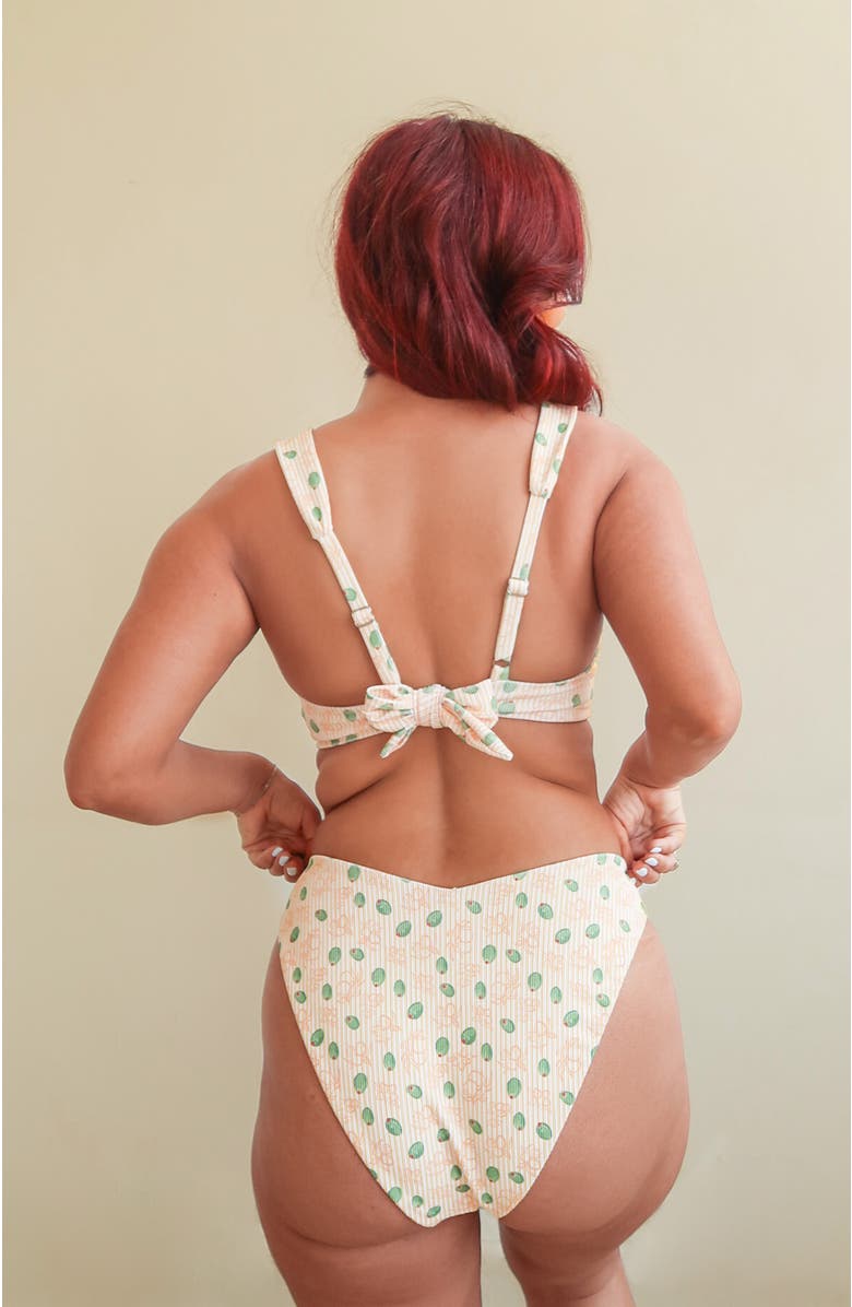 Dippin Daisys Verona Underwire Bikini Top, Alternate, color, Oliva