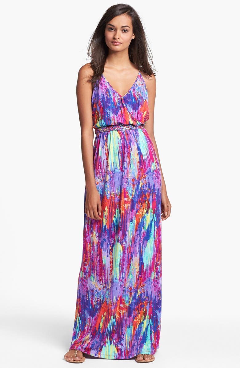Presley Skye Print Jersey Maxi Dress, Main, color,