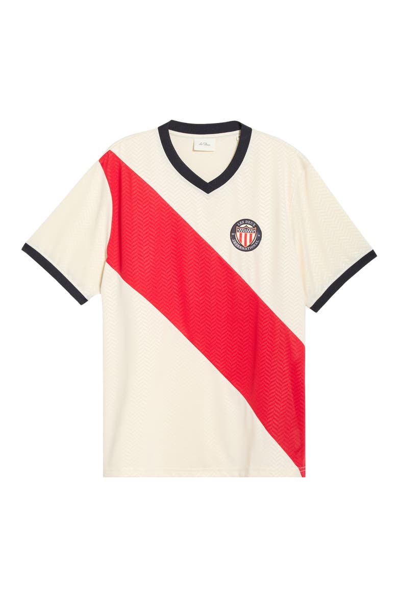 USA V-Neck Football Jersey, Alternate, color, IVORY