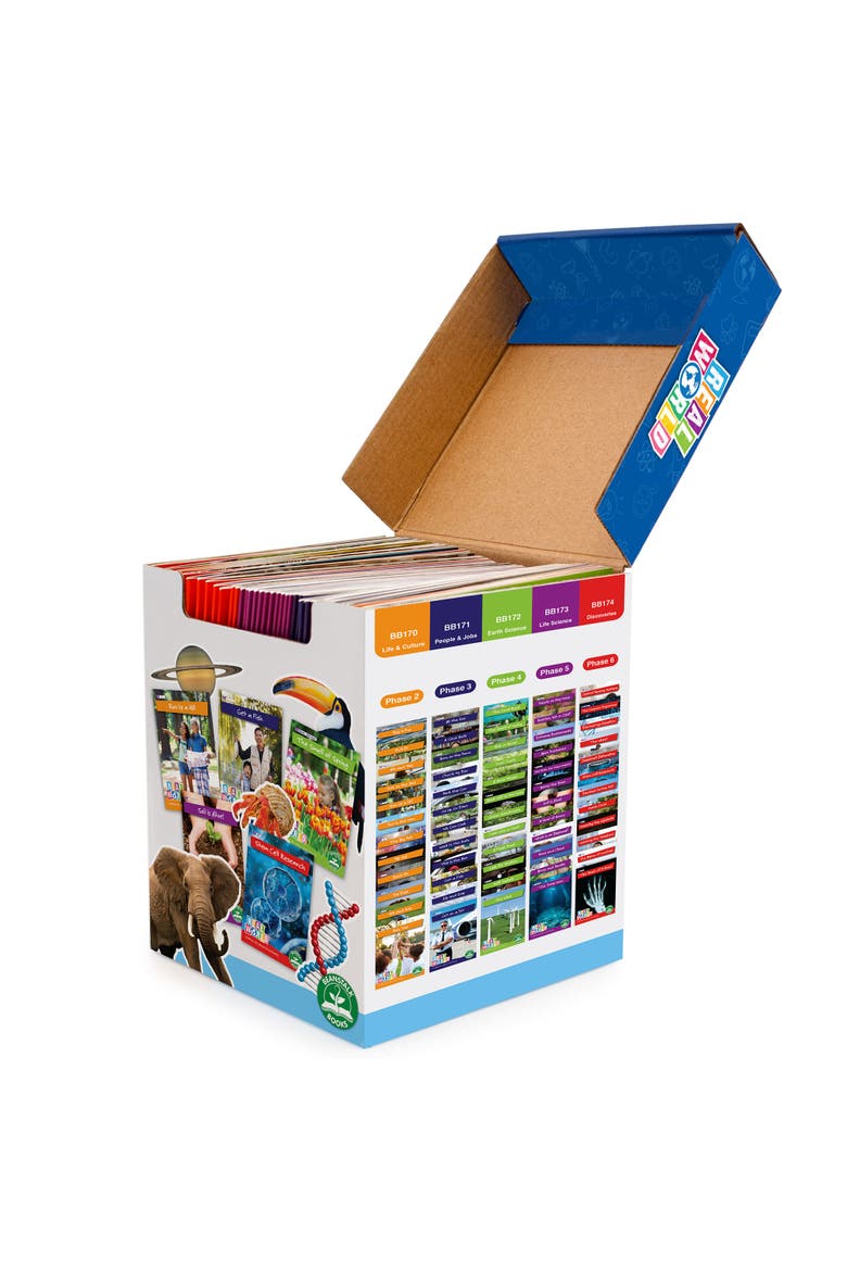 Real World Phases 26 Box Set, Alternate, color, Multicolored