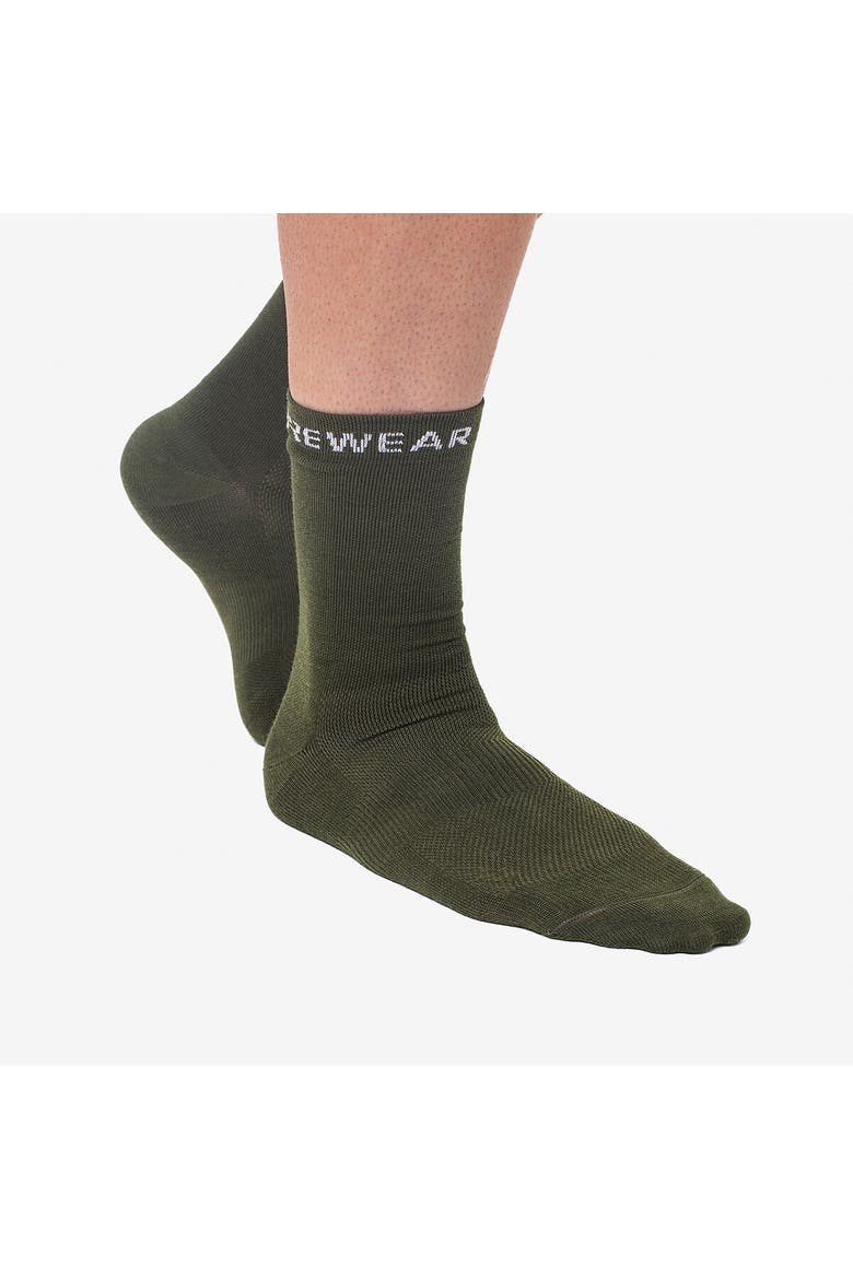Essential Merino Socks, Alternate, color, Utility Green