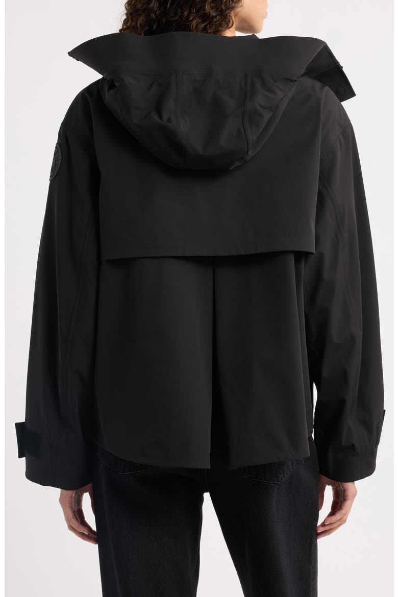 Tofino Hooded Rain Jacket, Alternate, color, BLACK - NOIR