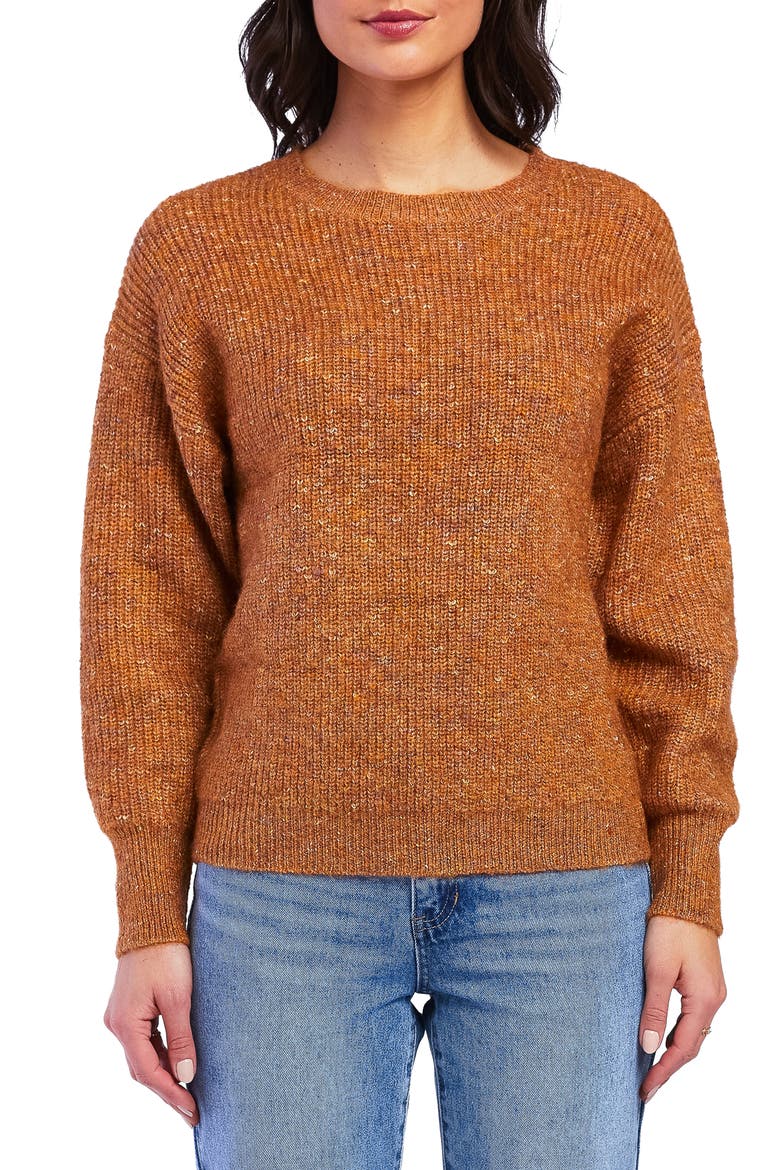 Cornell Crewneck Sweater, Main, color, RUST
