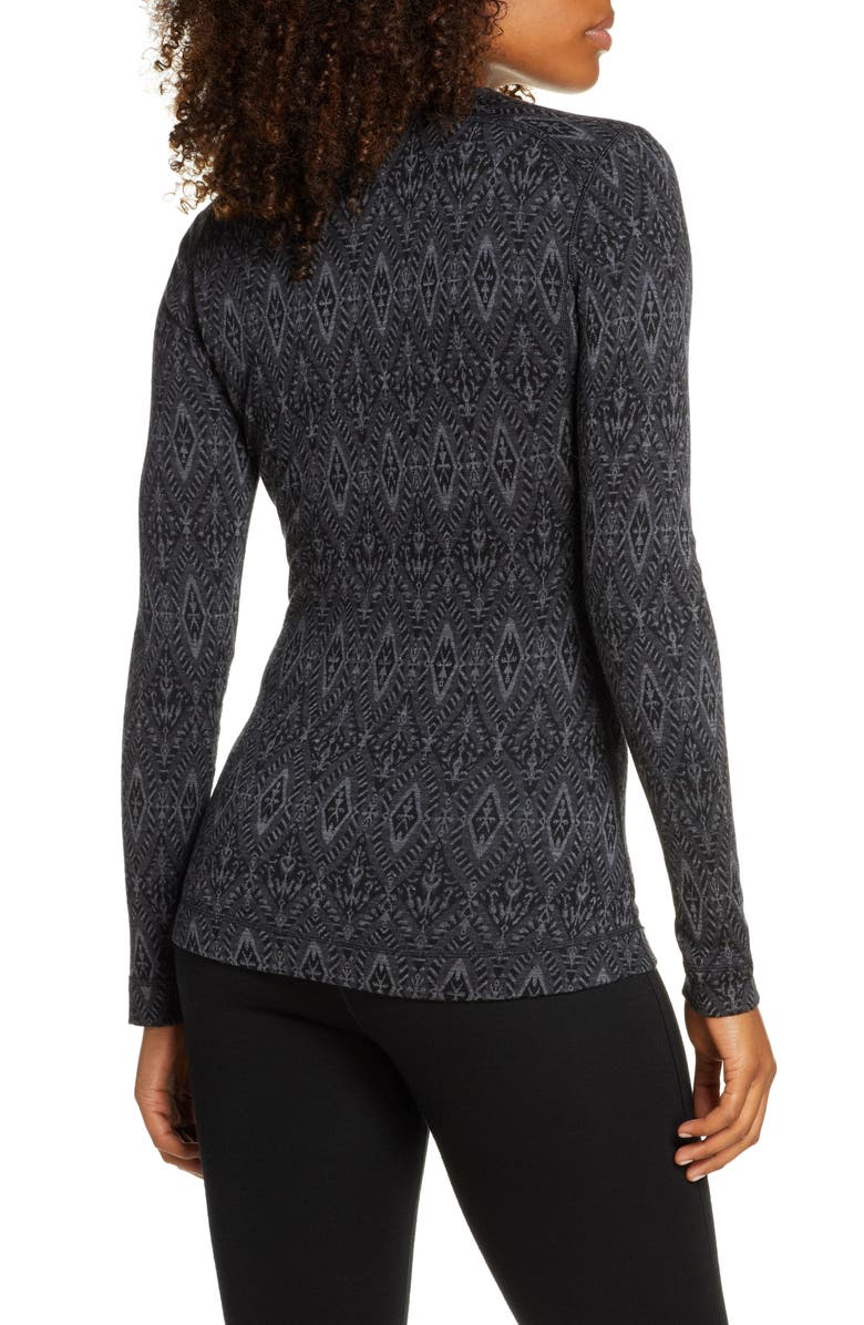 Smartwool Merino 250 Pattern Base Layer Crew Top, Alternate, color, 