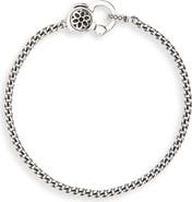 Good Art Hlywd Men's Rosette 4A Curb Chain Bracelet