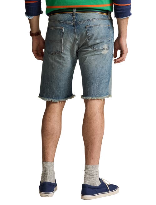 Polo Ralph Lauren Big & Tall Hubbards Relaxed-fit Denim Shorts In Hubbards Med Wash