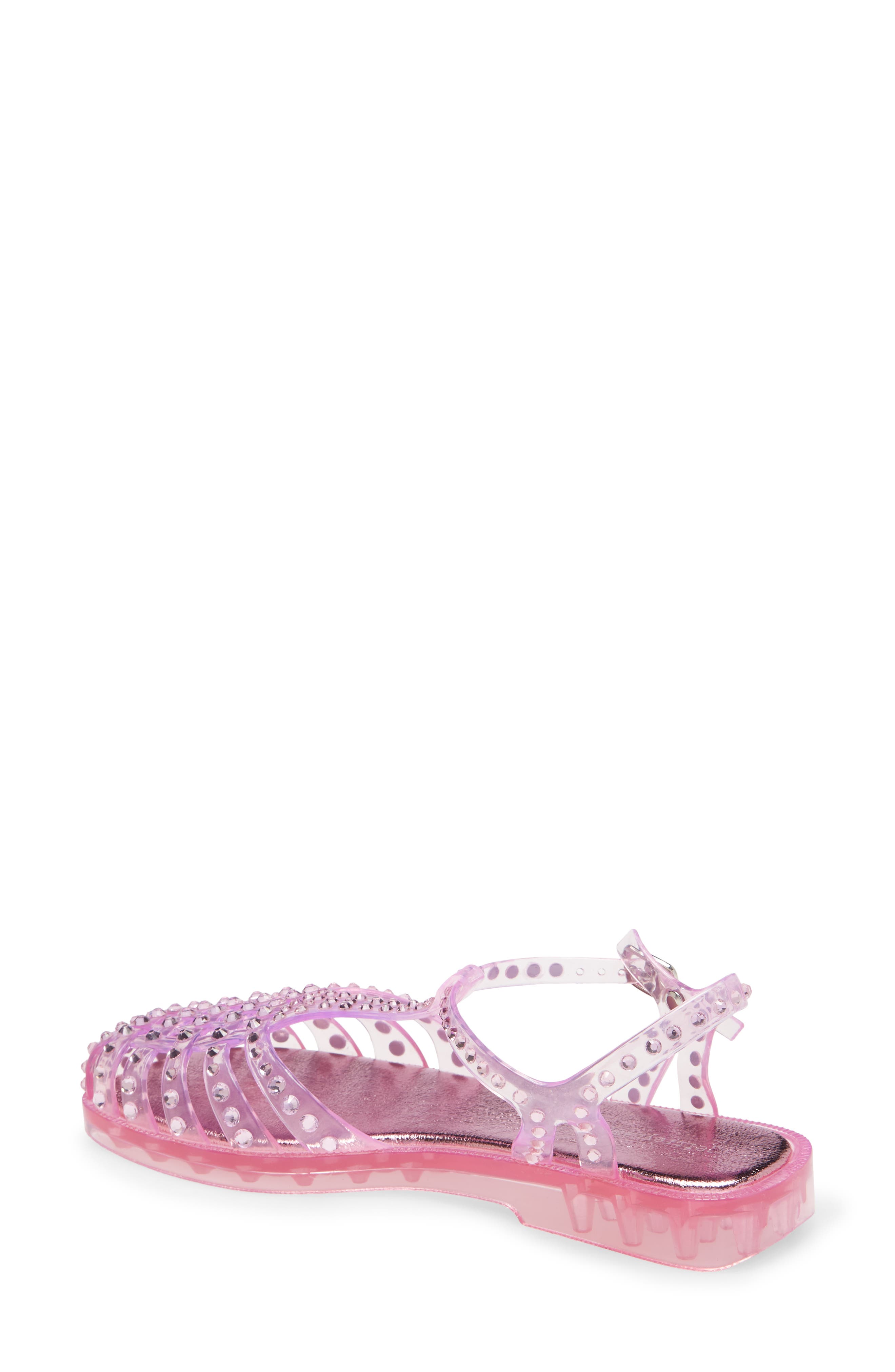 Gelly Fisherman Sandal, Alternate, color, PINK COMBO
