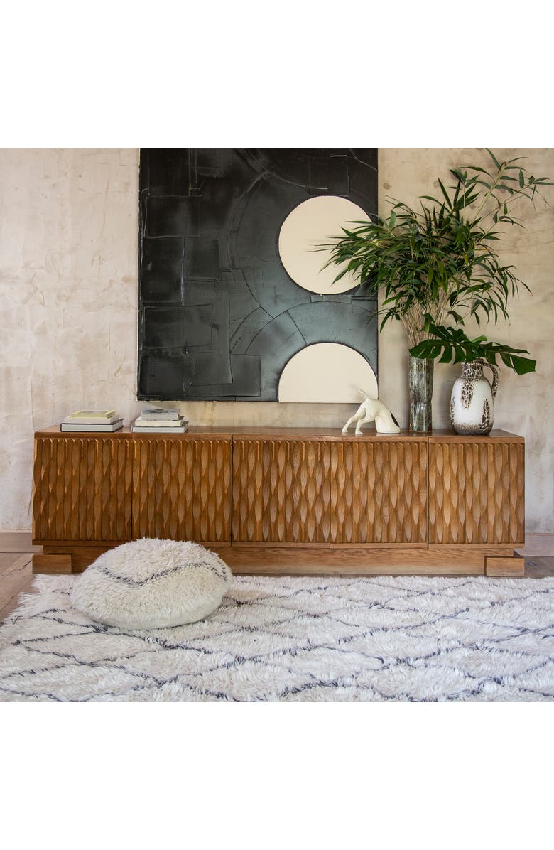 Lorena Canals Woolable Rug Berber Soul, Alternate, color, Natural, Charcoal