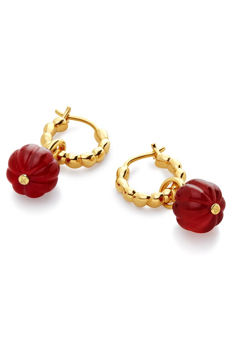 Monica Vinader Lantern Drop Earrings, Main, color, Gold Vermeil