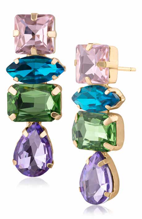 Colorpop Multi Shape Drop Earrings
