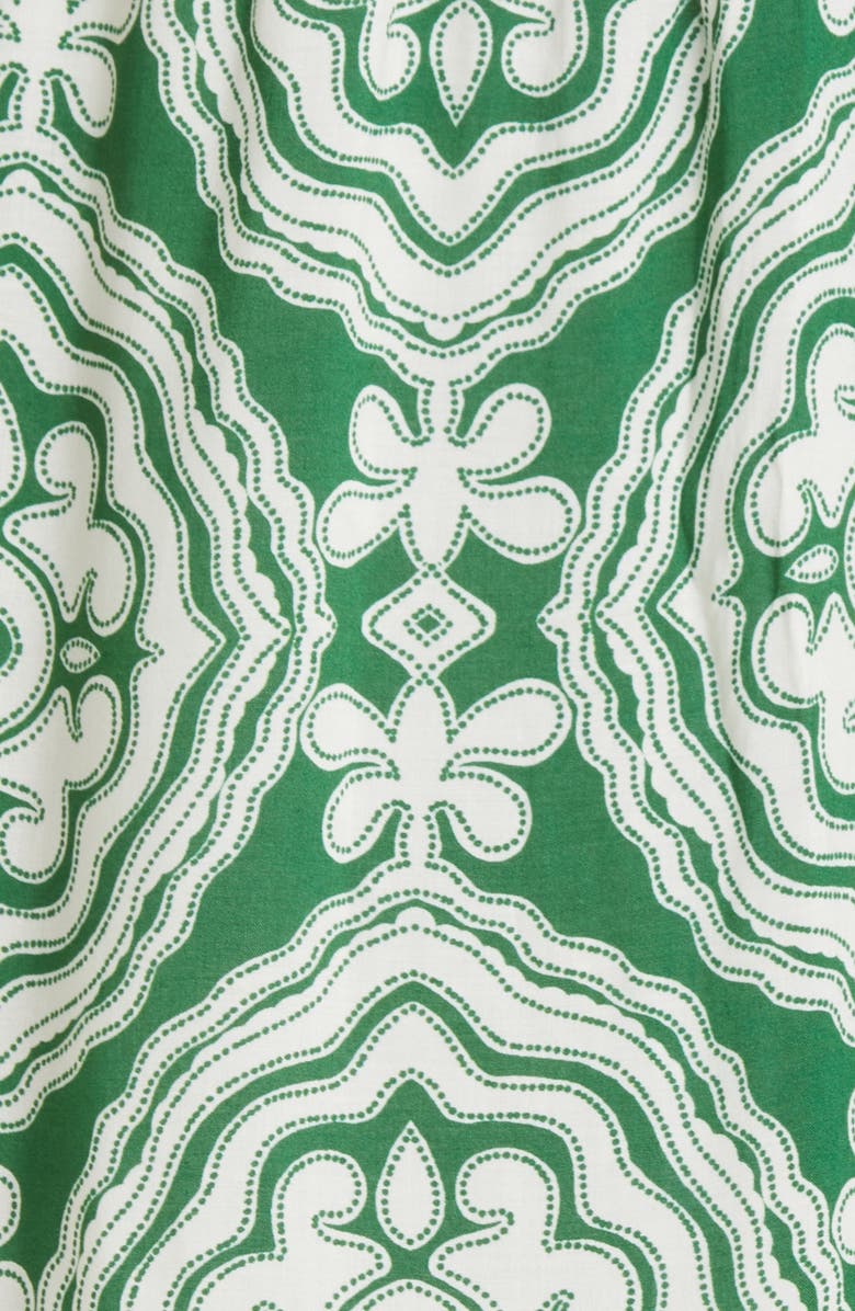 lemlem Medallion Cutout Cover-Up Halter Dress, Alternate, color, 