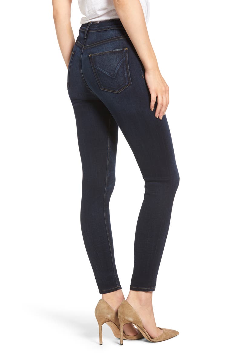 Barbara High Waist Super Skinny Jeans, Alternate, color, CALVARY