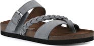 White Mountain Footwear Hazy Leather Footbed Sandal