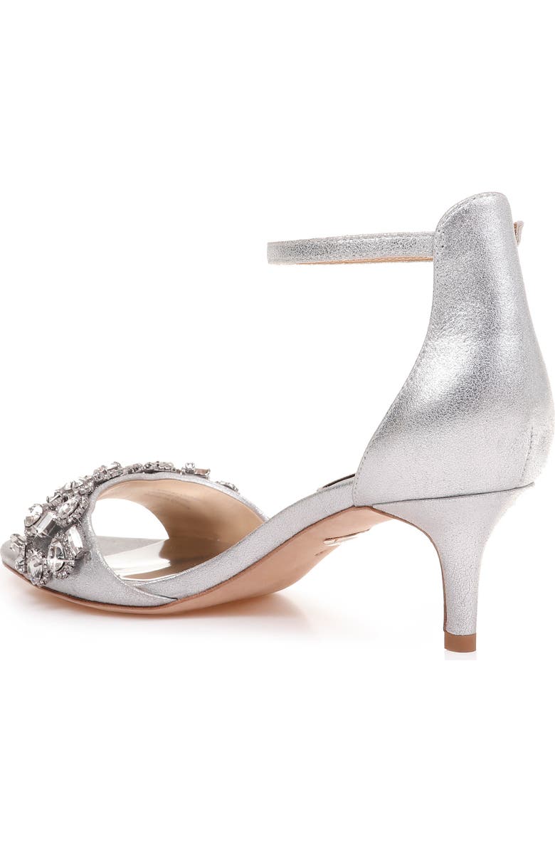 Badgley Mischka Collection Badgley Mischka Lara Crystal Embellished Sandal, Alternate, color,