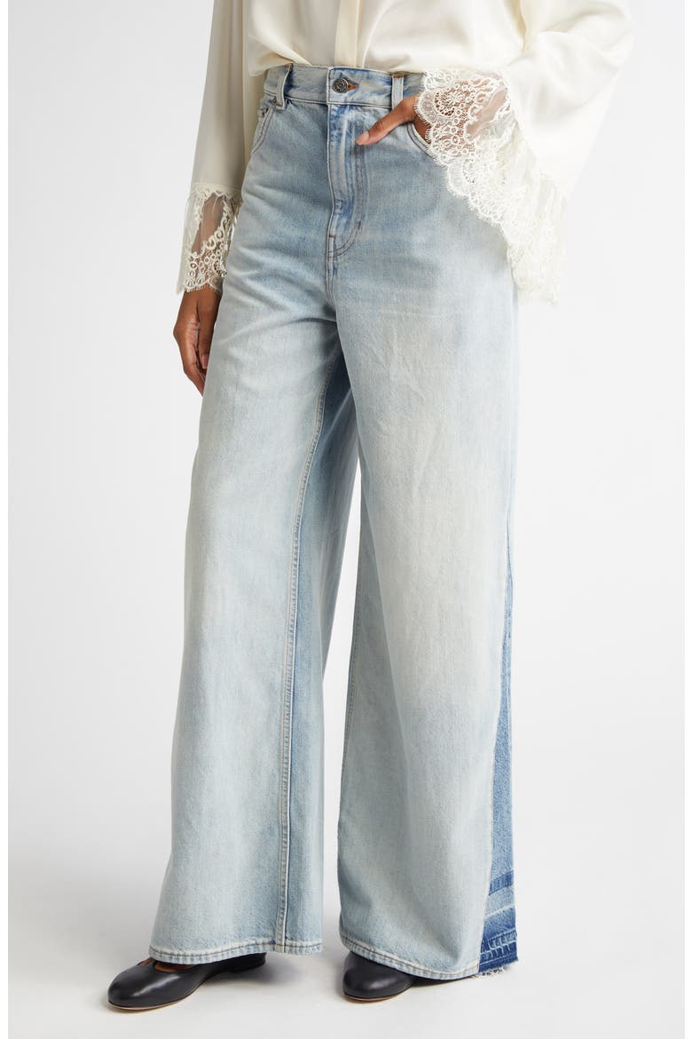 Wide Leg Jeans, Alternate, color, GRACEFUL BLUE
