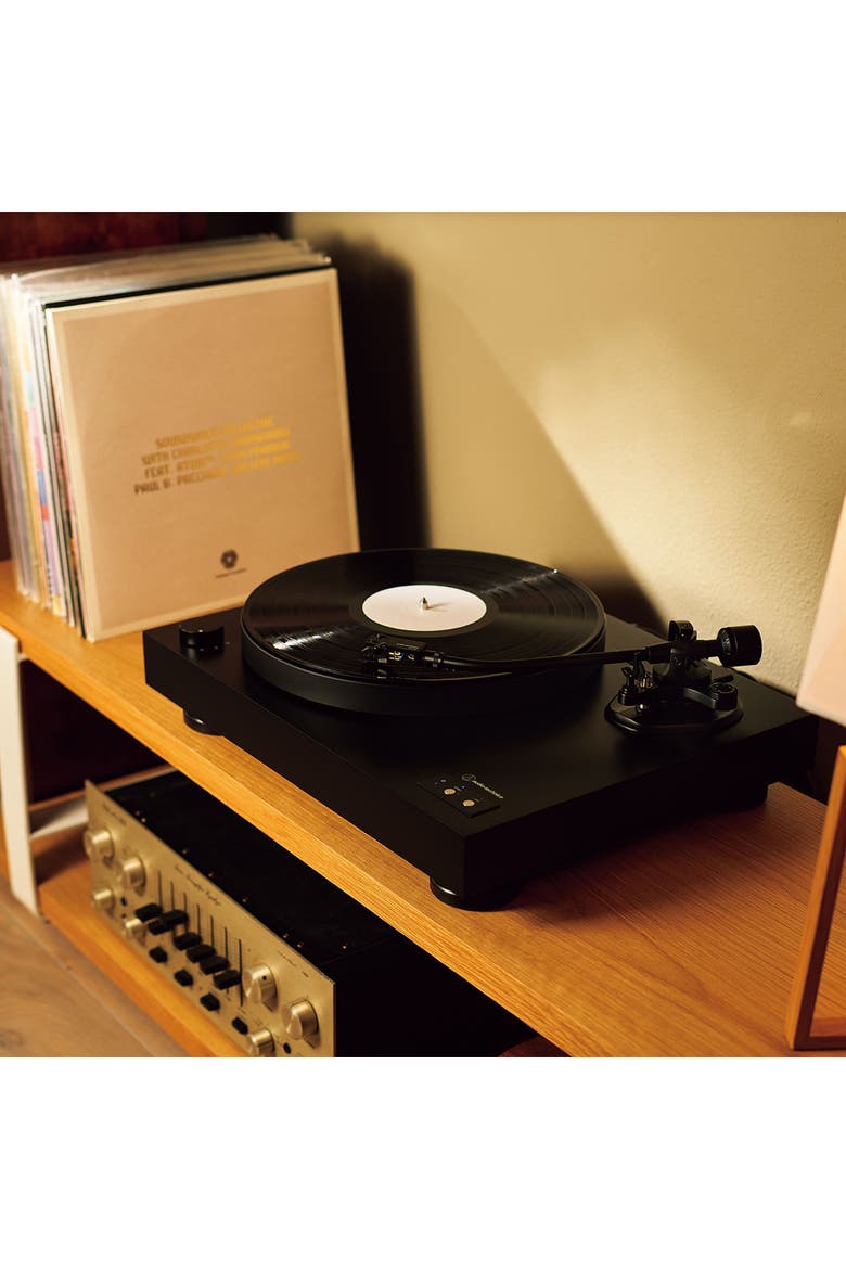 AT-LP8X Semi-Automatic Direct-Drive Turntable, Alternate, color, Black