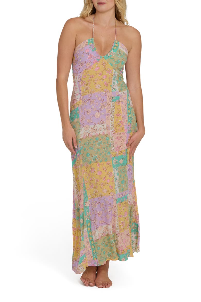 One Day Halter Maxi Dress, Main, color, VINTAGE VIOLET