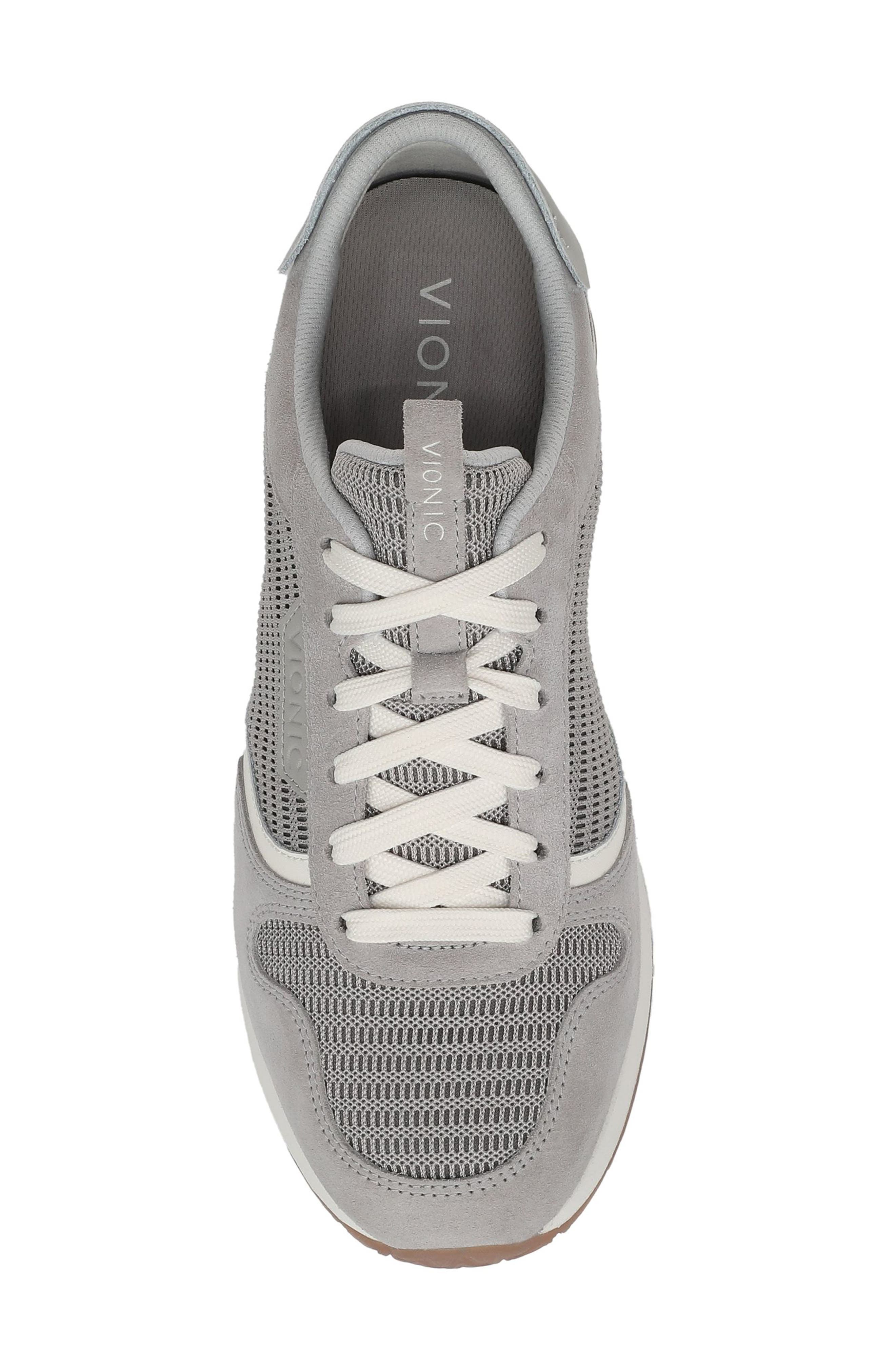Vionic Monarch Mesh Sneaker, Alternate, color, Paloma Grey
