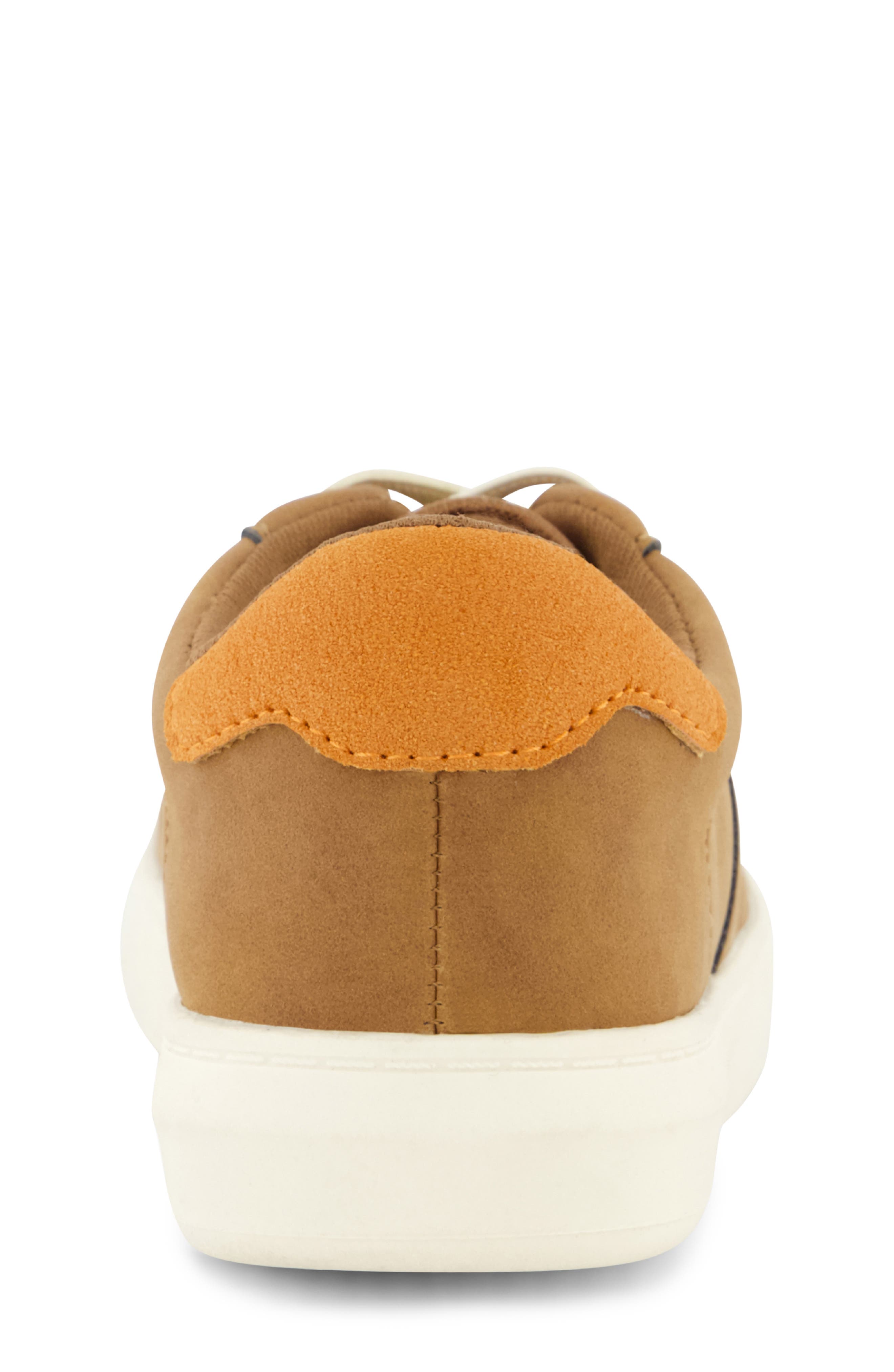 Kenneth Cole Kids' Reece Kannan Low Top Sneaker, Alternate, color, Cognac