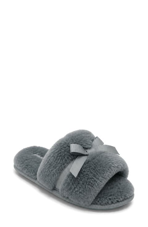 Lennon Faux Fur Scuff Slipper