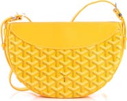 Pre-Owned Goyard Hirondelle Shoulder Bag Coated Canvas and Leather