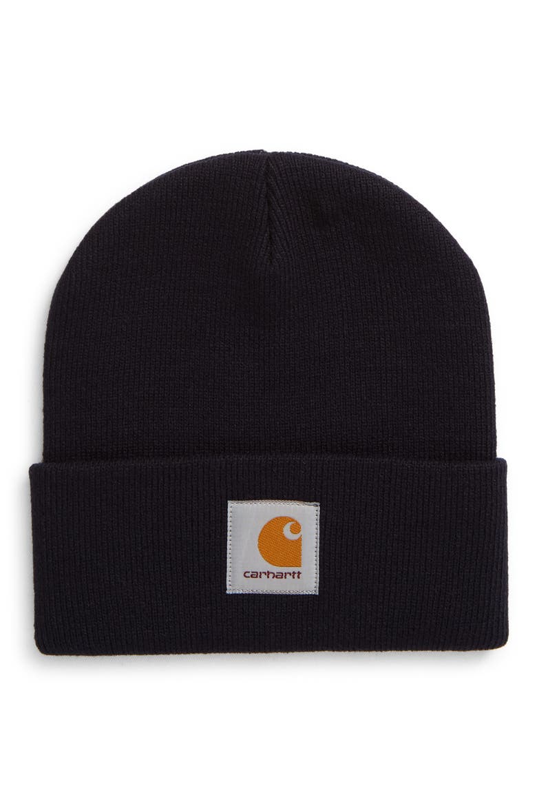 Short Watch Beanie, Main, color, DARK NAVY