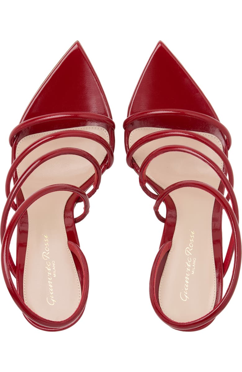 Gianvito Rossi Ettie Sandal, Alternate, color, Red Nappa