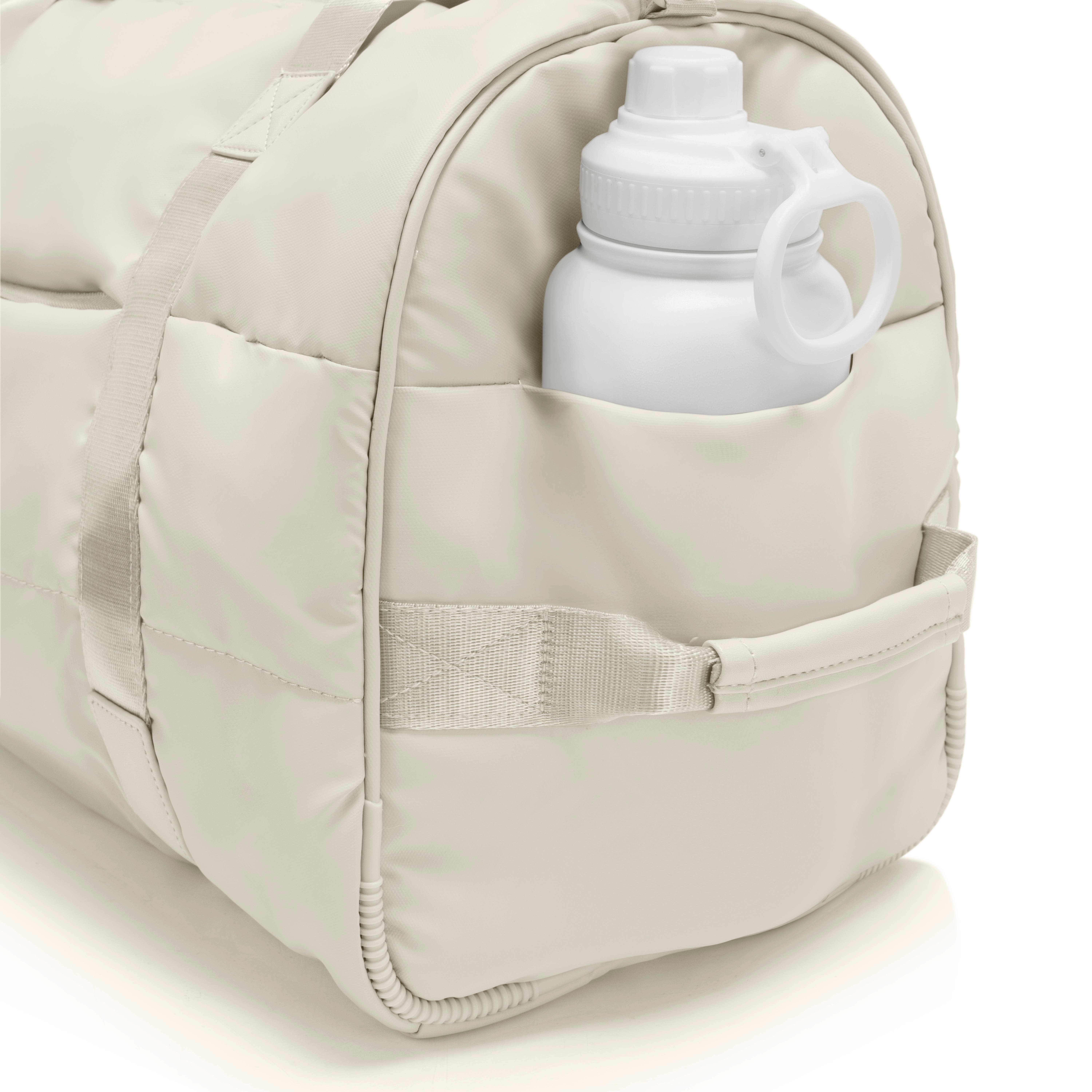 The Puffer Duffel, Alternate, color, Off-White