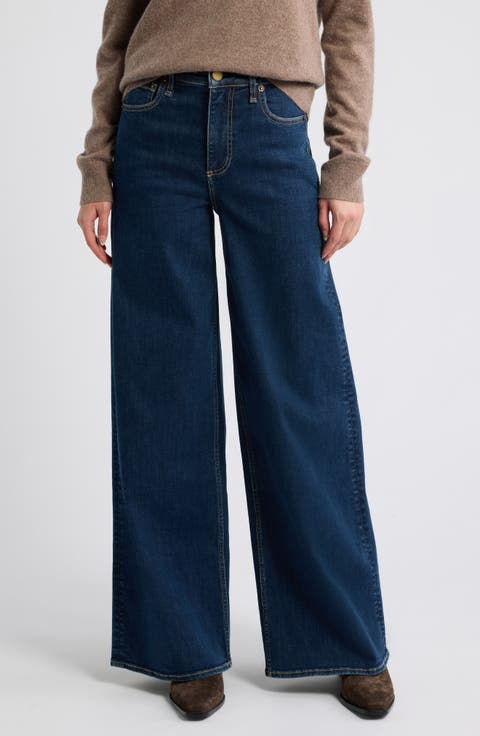 Flexi Sofie High Waist Wide Leg Jeans