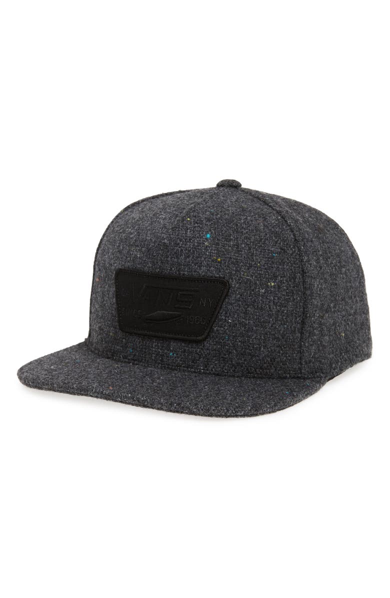 Vans 'Full Patch' Snapback Hat, Main, color,