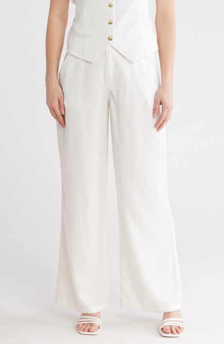 BY DESIGN April High Waist Wide Leg Pants