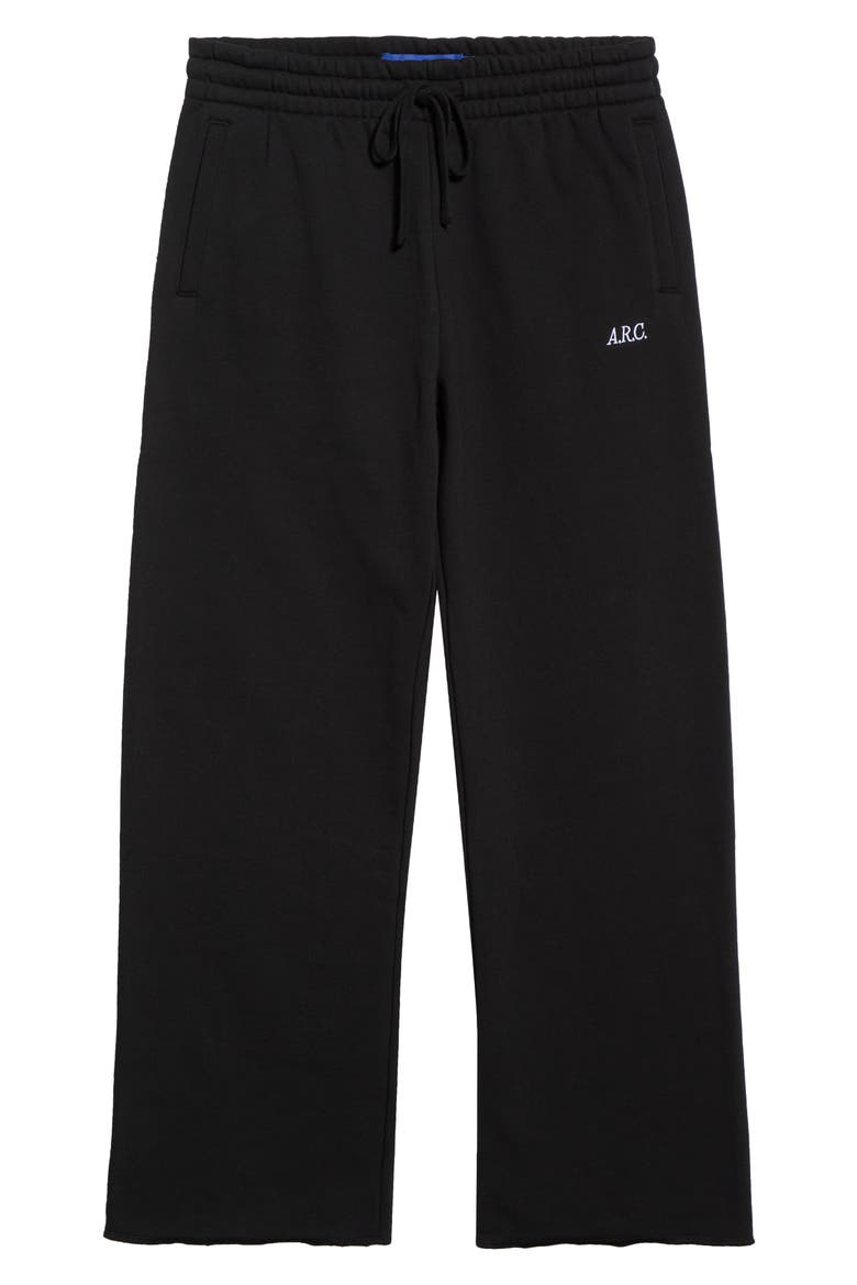 Standard Lounge Fleece Pants, Main, color, BLACK