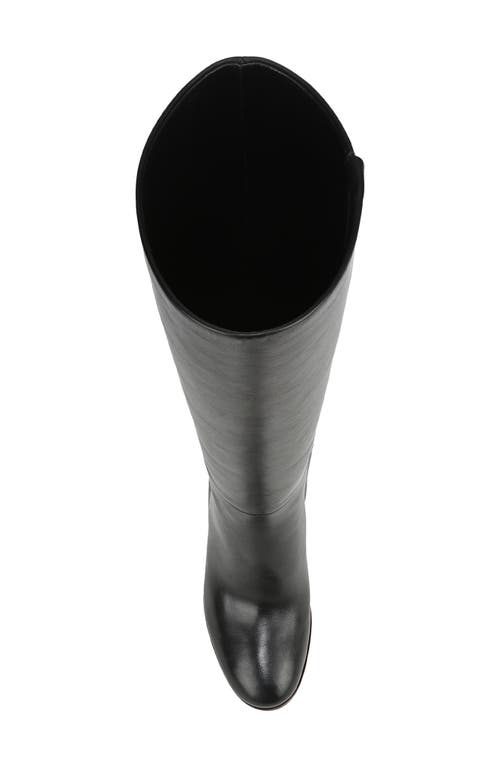 Vince Leather Block-heel Knee Boots In Multi