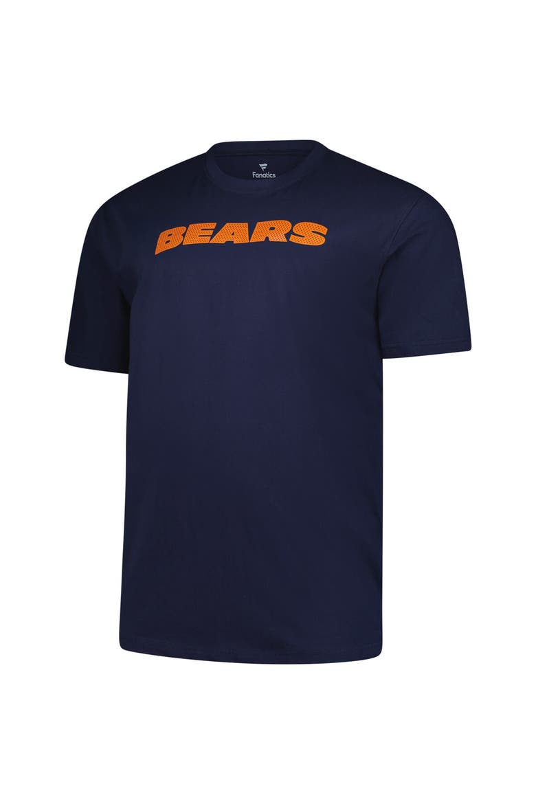Men's Fanatics  Navy Chicago Bears Big & Tall Number One Dad T-Shirt, Alternate, color, Navy