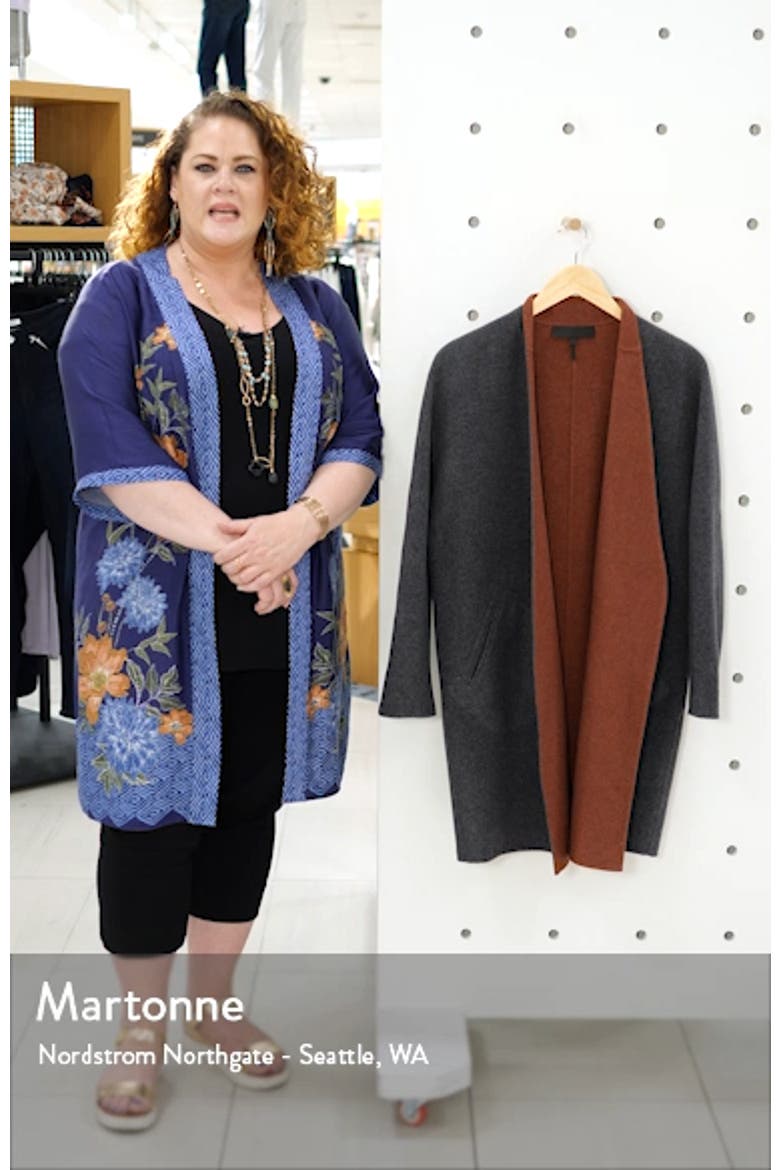 Singer Reversible Wool Blend Coat video