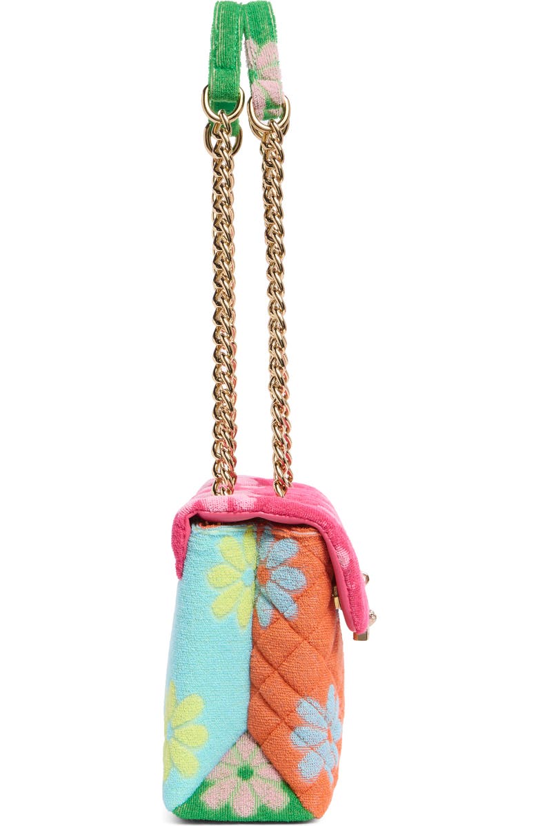 Kurt Geiger London Brixton Floral Shoulder Bag, Alternate, color, Open Pink